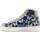 Chaussures Femme Baskets montantes Goby BLZ105 Bleu