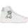 Chaussures Femme Baskets montantes Goby BLZ109 Blanc