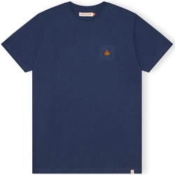 Vêtements Homme T-shirts & Polos Revolution T-Shirt Regular 1368 DUC - Navy Mel Bleu