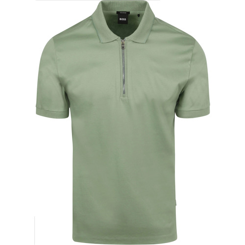 Vêtements Homme T-shirts & Polos BOSS Polo Polston Vert Vert