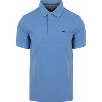 t-shirt mcgregor  classic polo piqué bleu mid 