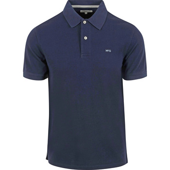 t-shirt mcgregor  classic polo piqué marine 