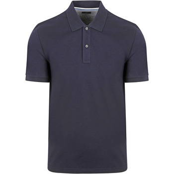 Vêtements Homme T-shirts & Polos Olymp Polo Piqué Marine Bleu