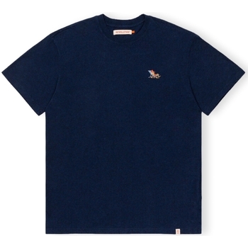Vêtements Homme T-shirts & Polos Revolution T-Shirt Loose 1264 LAZ - Navy Bleu