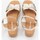 Chaussures Femme Sandales et Nu-pieds Keslem 33601 Doré