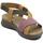 Chaussures Femme Sandales et Nu-pieds Enval 5788533 Nabuk Marron