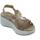Chaussures Femme Sandales et Nu-pieds Enval 5795922 Capra Beige