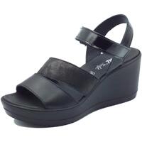 Chaussures Femme Sandales et Nu-pieds Enval 5786100 Nappa Soft Noir