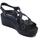 Chaussures Femme Sandales et Nu-pieds Enval 5781200 Naplak Noir