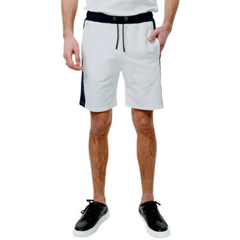 Vêtements Homme Shorts sleeve / Bermudas Chabrand Short homme  bleu et blanc  60240801 - XS Bleu