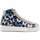 Chaussures Femme Baskets montantes Goby BLZ105 dark blue