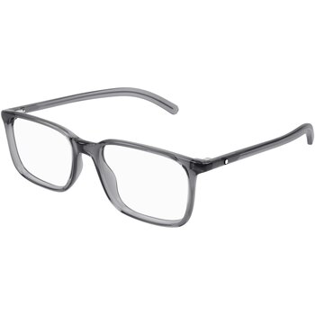 lunettes de soleil montblanc  mb0328o cadres optiques, gris/transparent, 54 mm 
