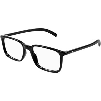 lunettes de soleil montblanc  mb0328o cadres optiques, noir/transparent, 54 mm 