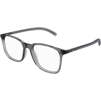 lunettes de soleil montblanc  mb0327o cadres optiques, gris/transparent, 54 mm 