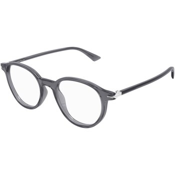 lunettes de soleil montblanc  mb0340o cadres optiques, gris/transparent, 50 mm 