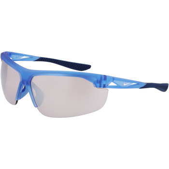 lunettes de soleil nike  windtrack e fv2396 lunettes de soleil, bleu opaque/marr 