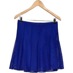 Vêtements Femme Jupes Sandro jupe courte  40 - T3 - L Bleu Bleu