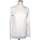 Vêtements Femme T-shirts & Polos Esprit top manches longues  40 - T3 - L Blanc Blanc