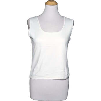 Vêtements Femme Débardeurs / T-shirts sans manche Camaieu débardeur  40 - T3 - L Blanc Blanc