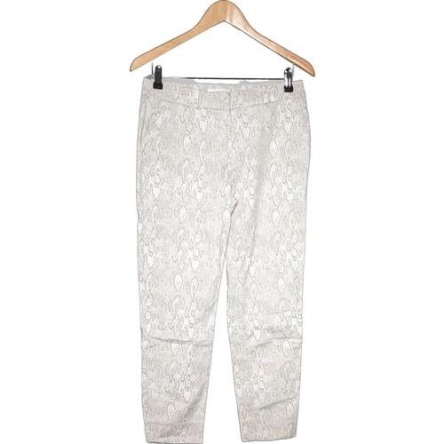 Vêtements Femme Pantalons Camaieu 38 - T2 - M Blanc