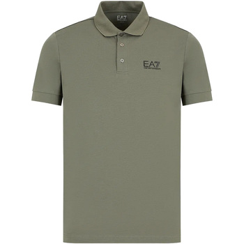 Vêtements Homme T-shirts & Polos Emporio Armani EA7 Polo Vert