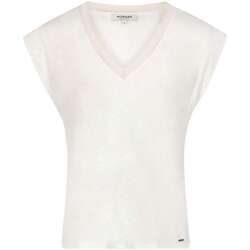 Vêtements Femme T-shirts manches courtes Morgan 149376VTPE24 Blanc