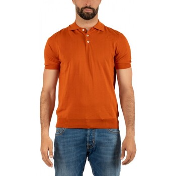Vêtements Homme T-shirts & Polos Hindustrie POLO HOMME ORANGE
