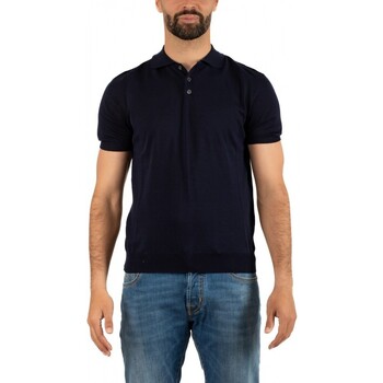 Vêtements Homme T-shirts & Polos Hindustrie POLO HOMME Bleu
