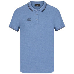 Vêtements Homme T-shirts & Polos Umbro Polo Coton Pique Homme , bleu chine Bleu