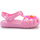 Chaussures Enfant Sandales et Nu-pieds Crocs Isabela Charm Sandals 208445-6S0 Rose
