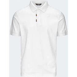 Vêtements Garçon T-shirts & Polos K-Way  Blanc