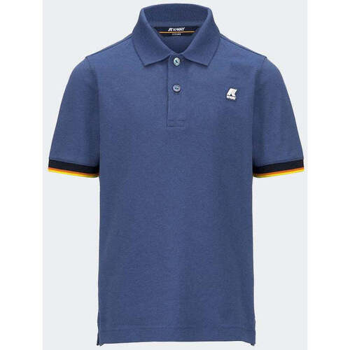 Vêtements Garçon T-shirts & Polos K-Way  Bleu