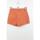 Vêtements Femme Shorts / Bermudas Saint Laurent Mini short cuir taille haute en cuir Orange