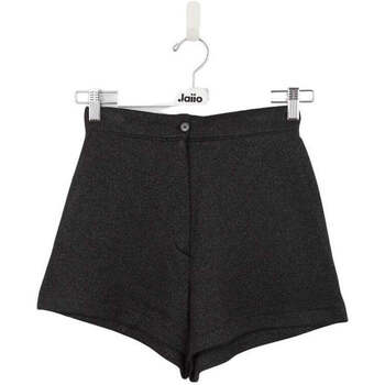 Vêtements Femme Shorts Paisley / Bermudas Claudie Pierlot Mini short pailleté en coton Noir