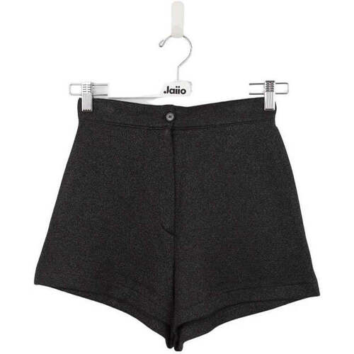 Vêtements Femme Shorts / Bermudas Claudie Pierlot Mini short pailleté en coton Noir