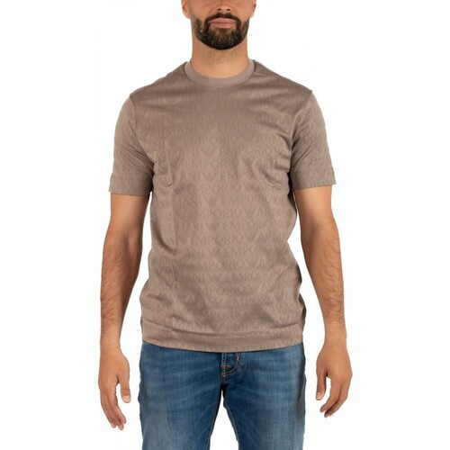 Vêtements Homme T-shirts & Polos Emporio Armani T-SHIRT  HOMME Gris