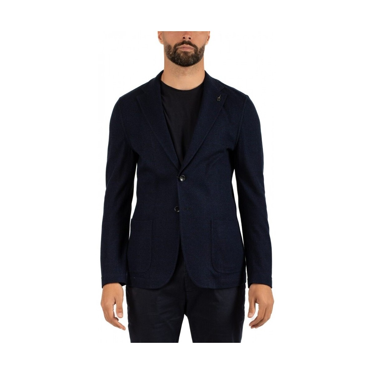 Vêtements Homme Vestes / Blazers Paoloni BLAZER HOMME Bleu