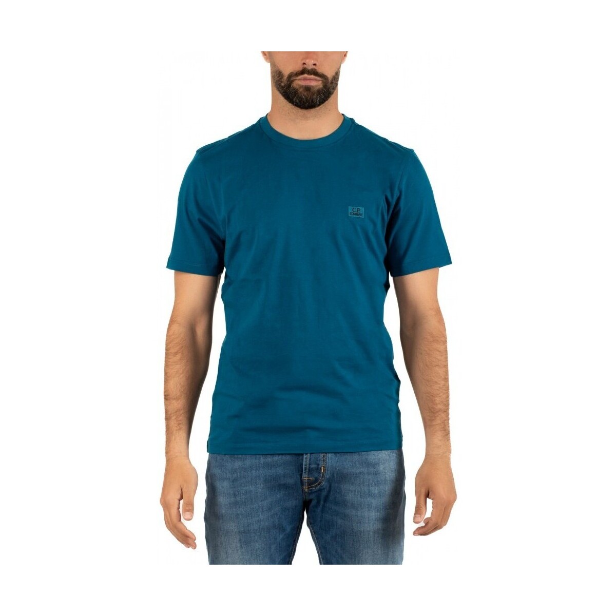 Vêtements Homme T-shirts & Polos Cp Company T-SHIRT HOMME C.P COMPANY Bleu