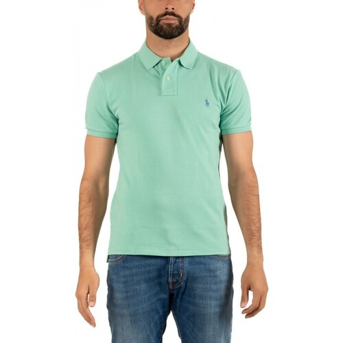 Vêtements Homme T-shirts & Polos Ralph Lauren POLO HOMME Vert