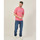 Vêtements Homme T-shirts & Polos Bugatti T-shirt homme col rond  avec logo 3D Rose