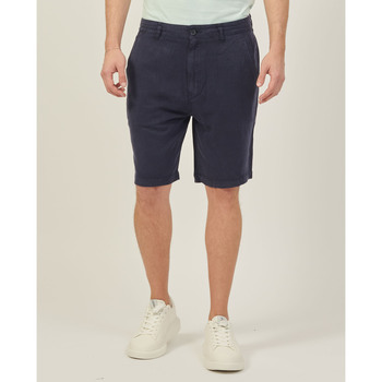 Vêtements Homme Shorts Flower / Bermudas Guess Bermuda taille mi-haute Bleu