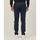 Vêtements Homme Pantalons Bugatti Pantalon  en coton mélangé avec 4 poches Bleu