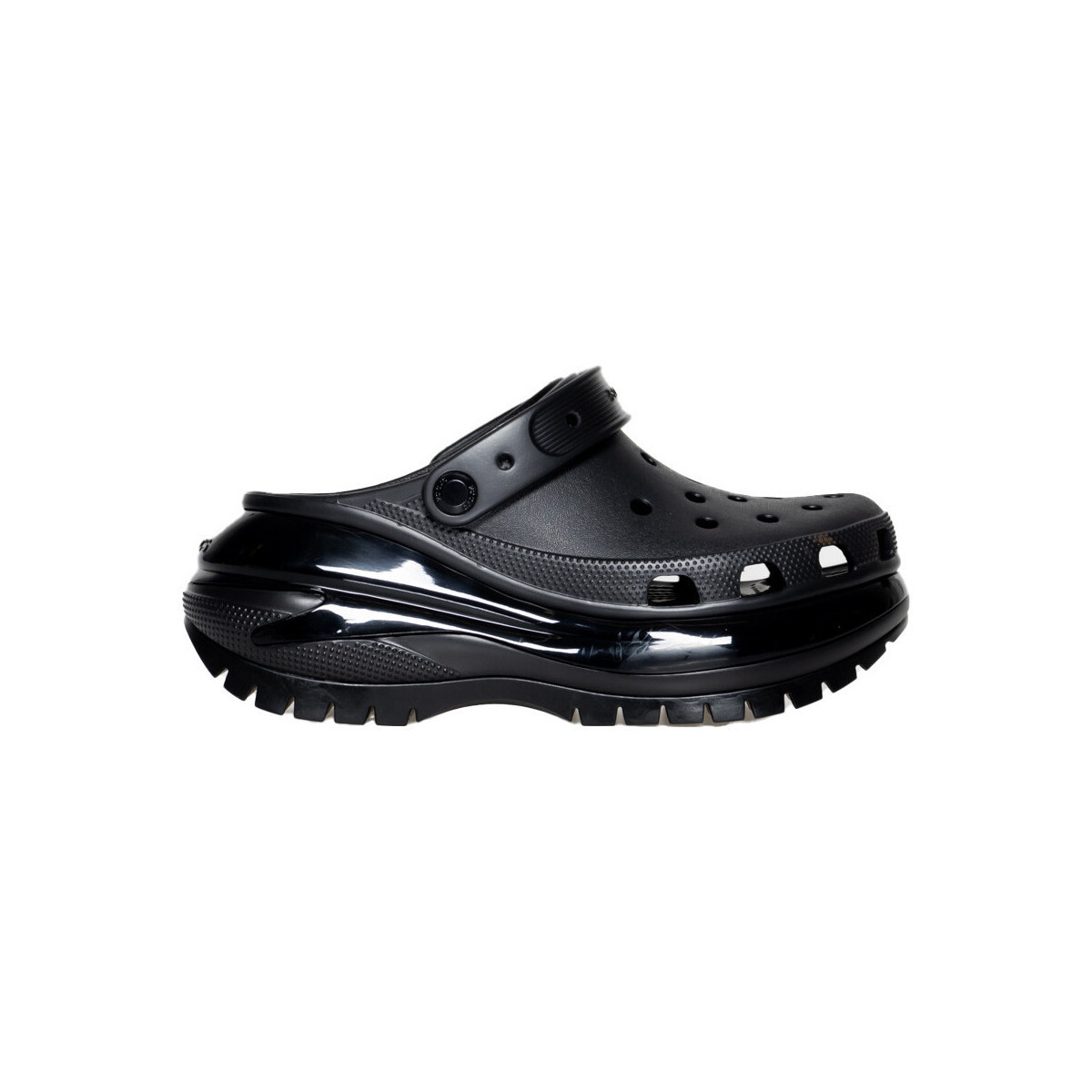 Chaussures Femme Sandales et Nu-pieds Crocs CLASSIC MEGA CRUSH CLOG 207988 Noir