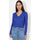 Vêtements Femme Gilets / Cardigans La Modeuse 70659_P165212 Bleu