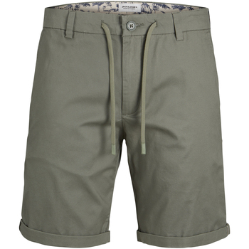 Vêtements Homme Shorts / Bermudas Jack & Jones Short coton chino Kaki