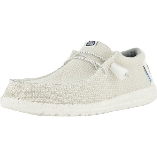 Chaussures Homme Chaussures bateau Hey Dude Shoes white Beige