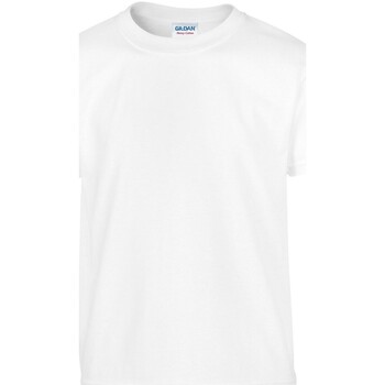 Vêtements Enfant T-shirts manches courtes Gildan GD05B Blanc