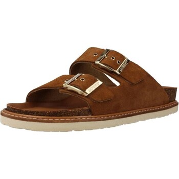 Chaussures Femme Mules Genuins HAWAII Marron