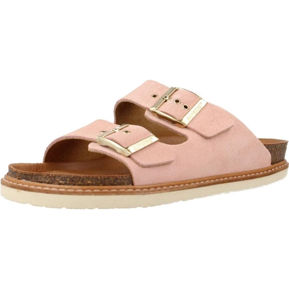 Chaussures Femme Mules Genuins HAWAII Chaussons Femme Rose