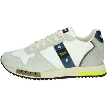 Chaussures Homme Baskets montantes Blauer S4QUEENS01/MES Blanc